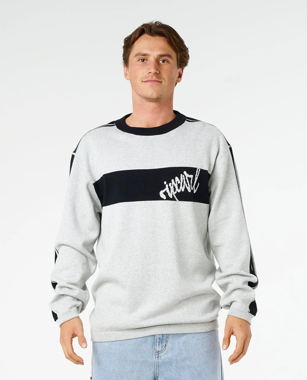 PANEL BEATER KNIT CREW