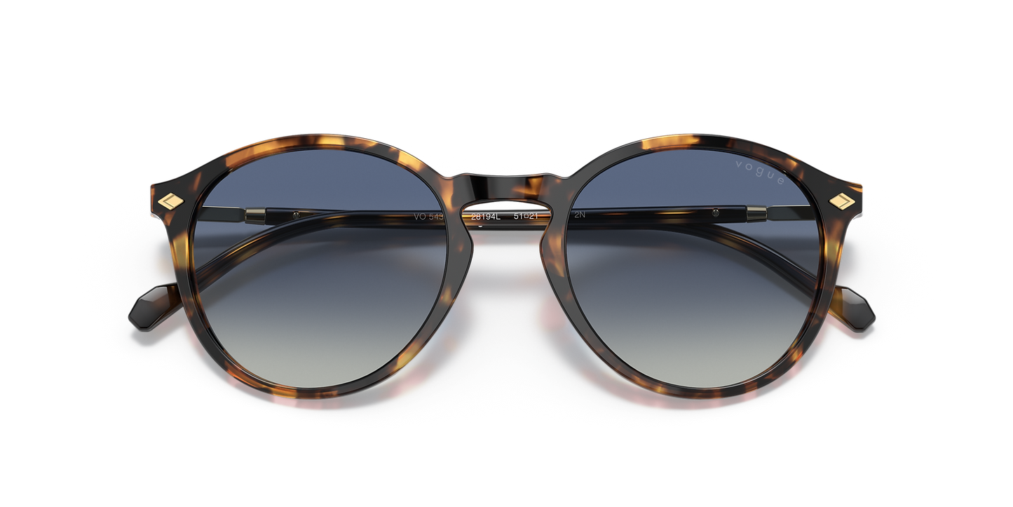 VOGUE 0VO5432S HAVANA HONEY WITH GREY GRADIENT BLUE
