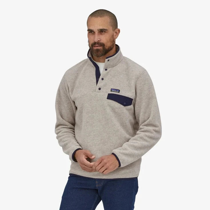 MS LW SYNCH SNAP T PULLOVER