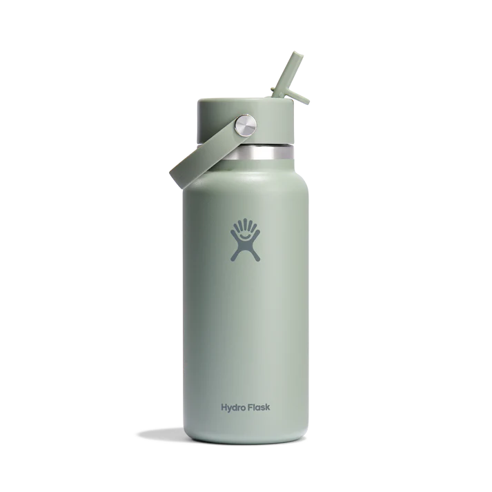 HYDRO FLASK 32 OZ WIDE FLEX STRAW CAP - AGAVE