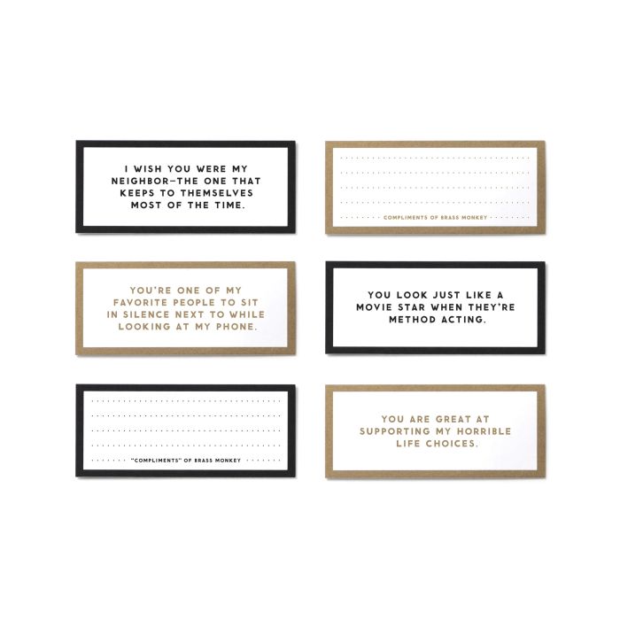 TAKE A COMPLIMENT CARD SET