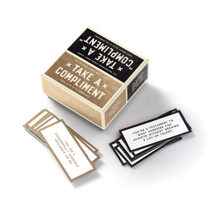 TAKE A COMPLIMENT CARD SET