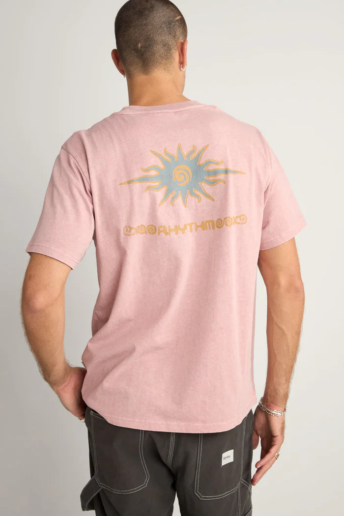 FLAME PRINTED VINTAGE SS TEE
