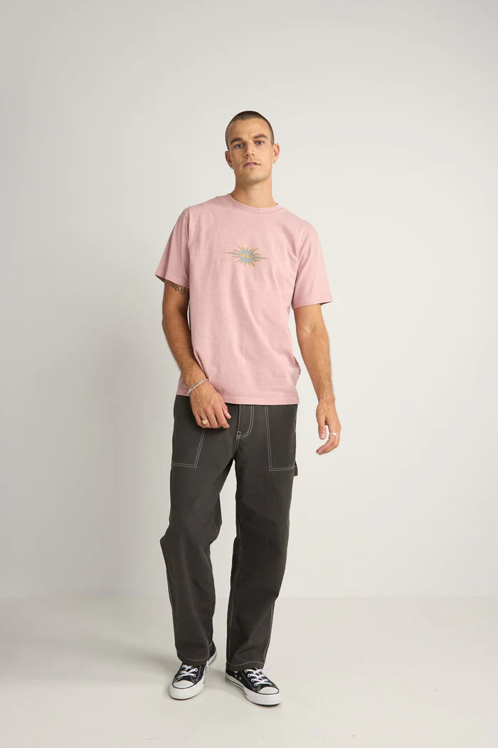 FLAME PRINTED VINTAGE SS TEE