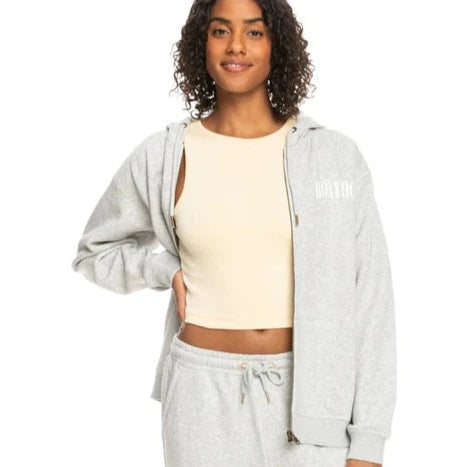 SURF STOKED ZIPPED BRUSH HOOD