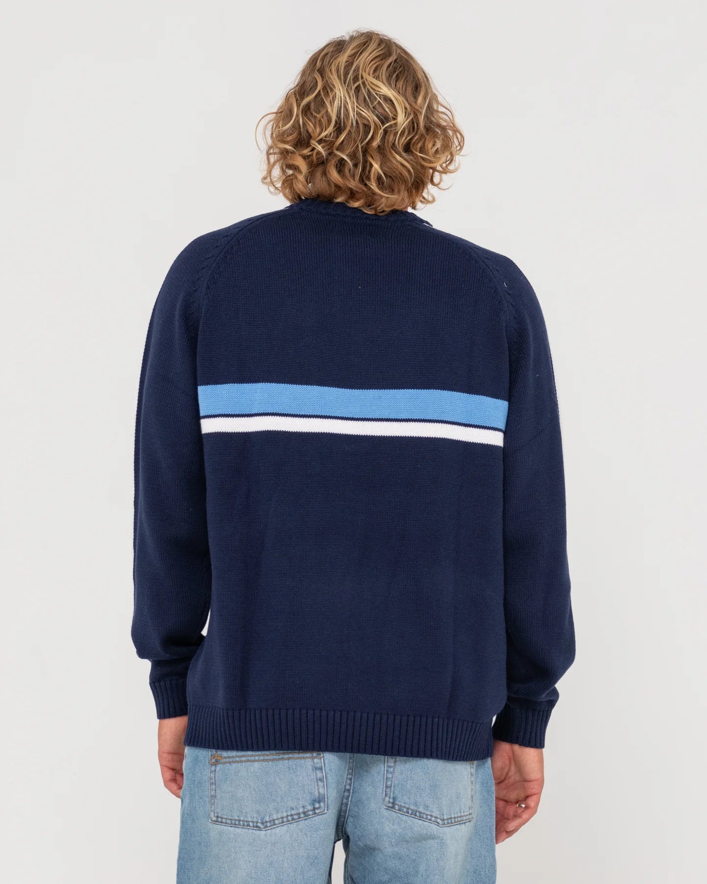 White Lines Knit sweater