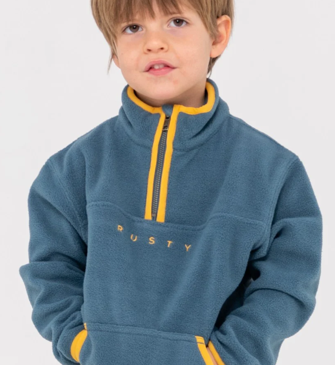 POLARIZED 1/4 ZIP POLAR FLEECE BOYS