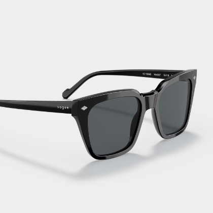 0VO5380S BLACK WITH DARK GREY LENS