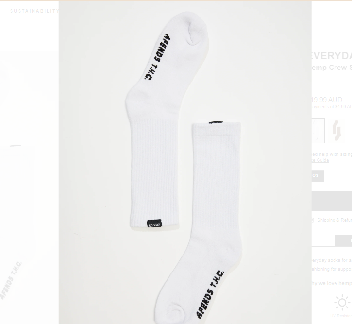 EVERYDAY HEMP CREW SOCKS