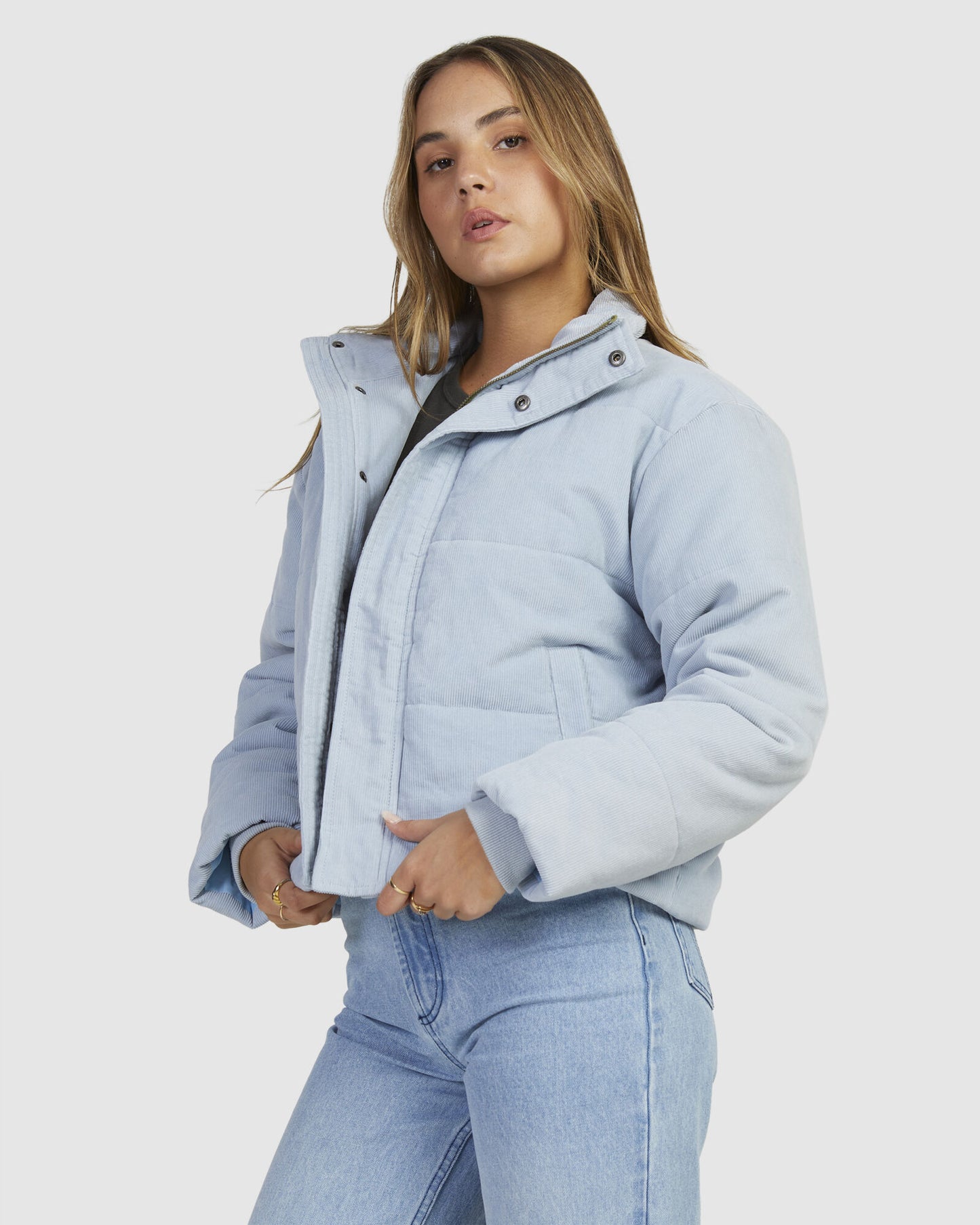 EEZEH CORD PUFFER JACKET