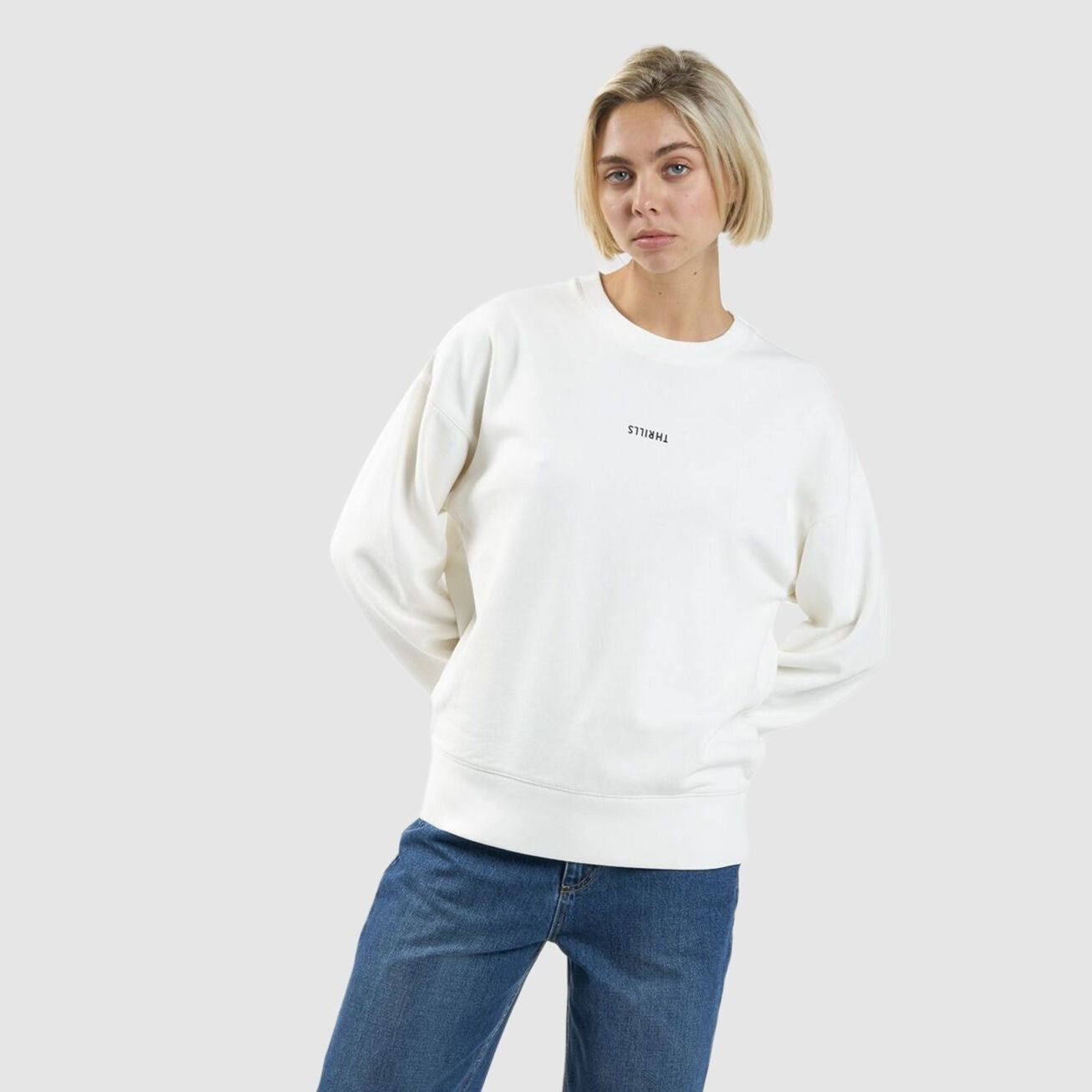 MINIMAL THRILLS SLOUCH CREW