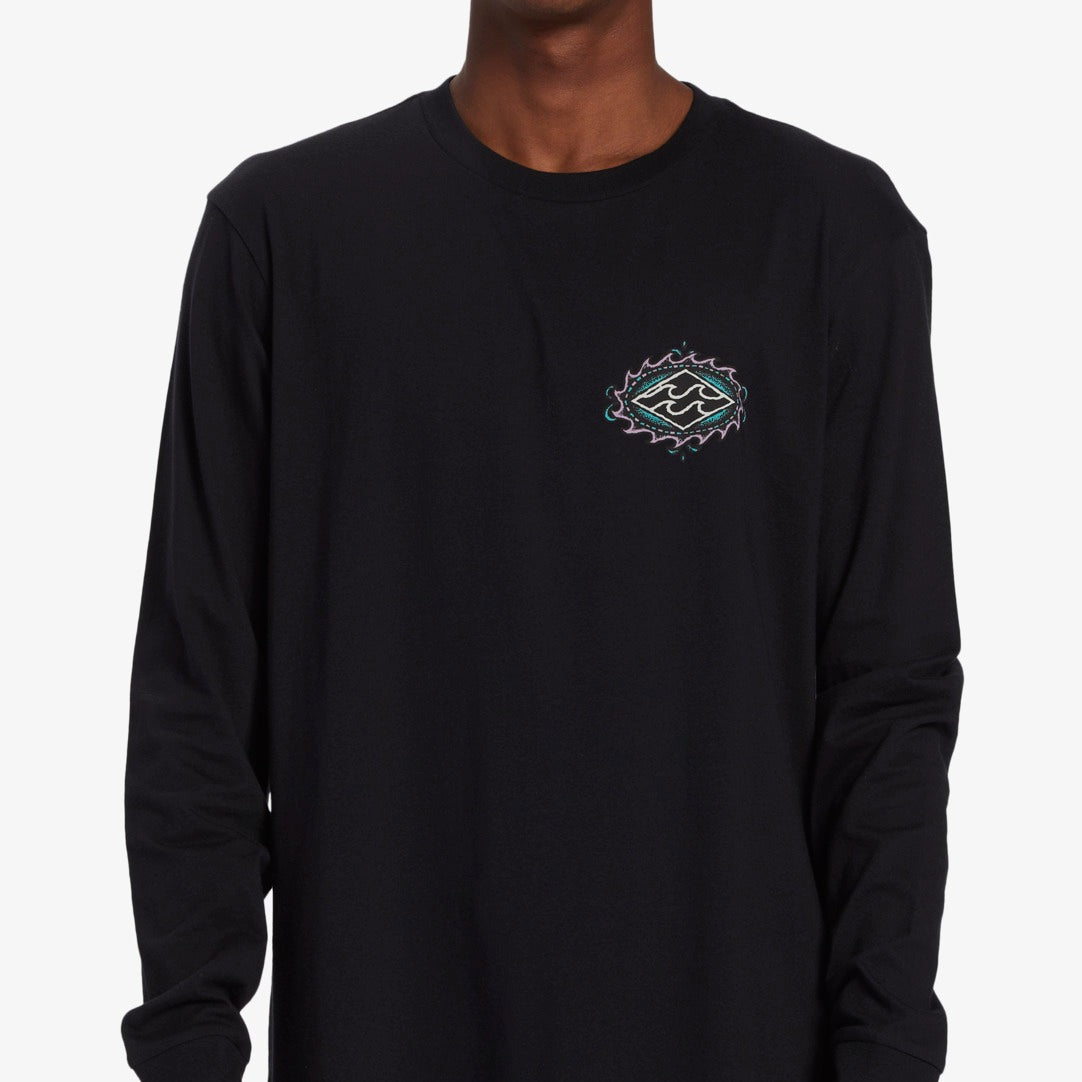 CRAYON WAVES LONG SLEEVE