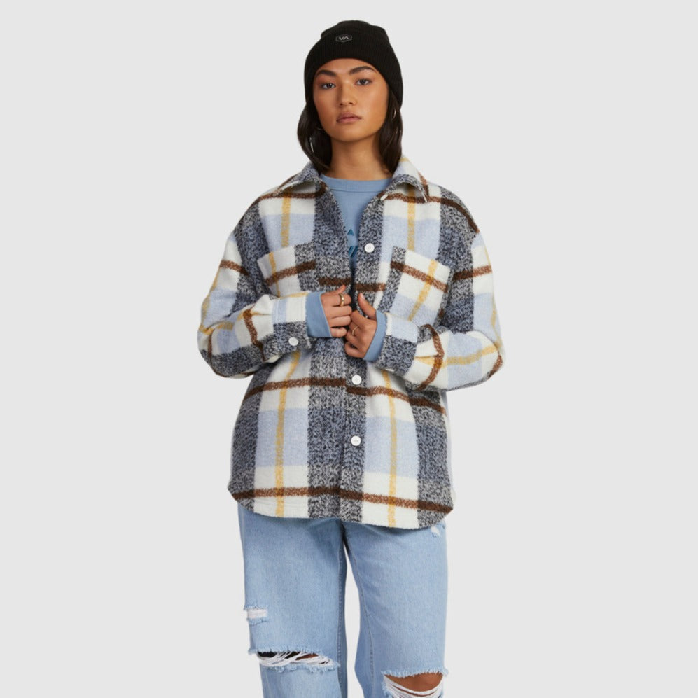 VALLEY PLAID SHACKET