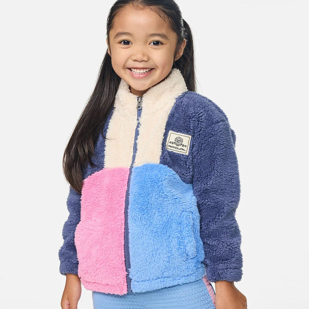 SURF BLOCK POLAR FLEECE GIRL