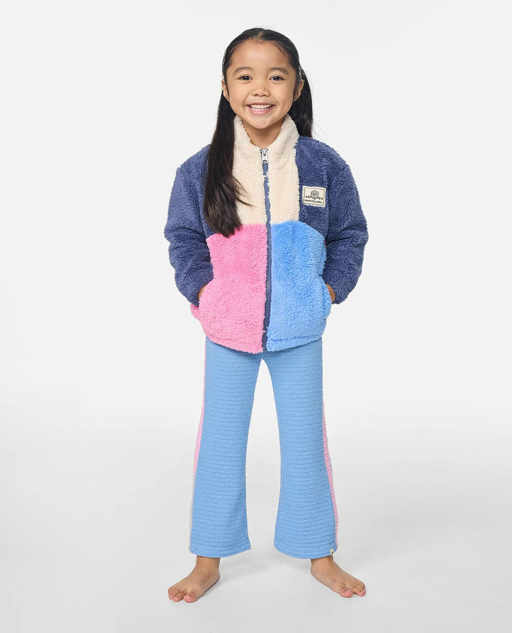SURF BLOCK POLAR FLEECE GIRL