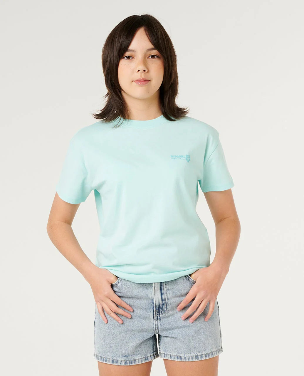 HIBISCUS HEAT LOGO TEE