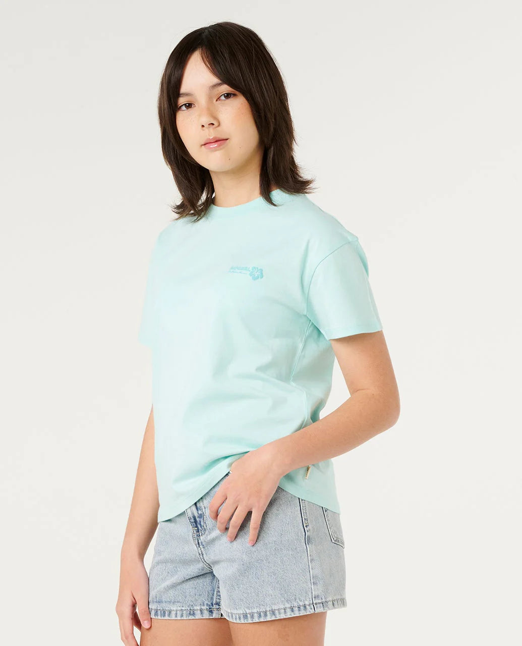 HIBISCUS HEAT LOGO TEE