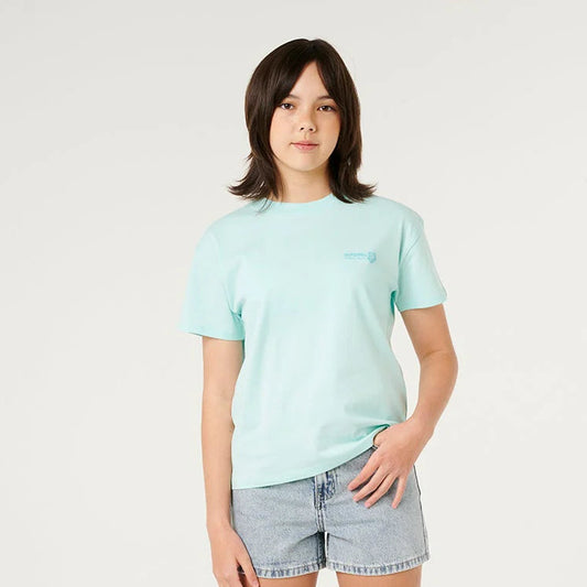 HIBISCUS HEAT LOGO TEE