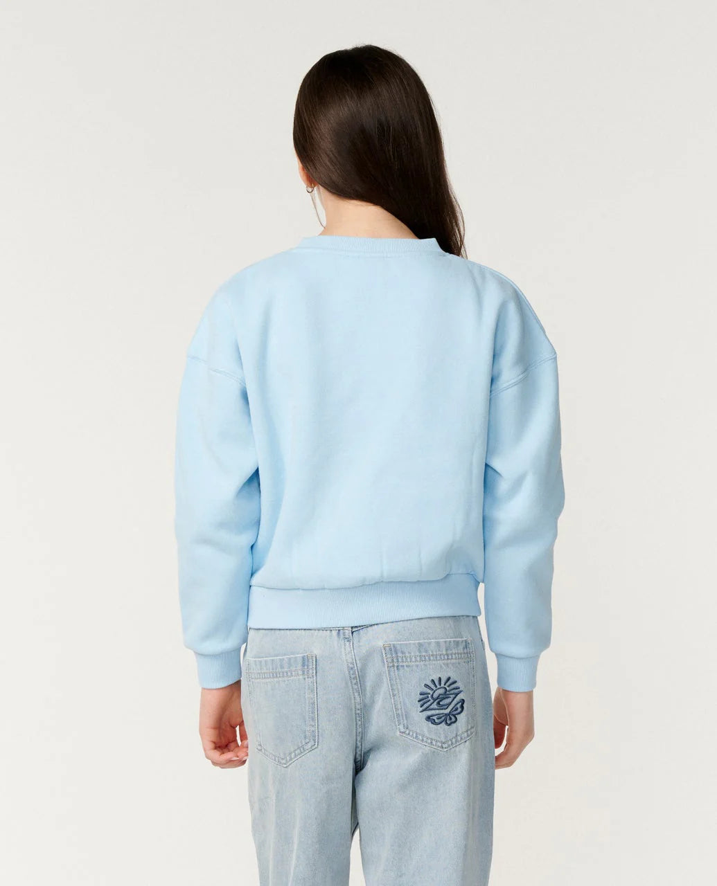 TROPICAL CROPPED CREW GIRL