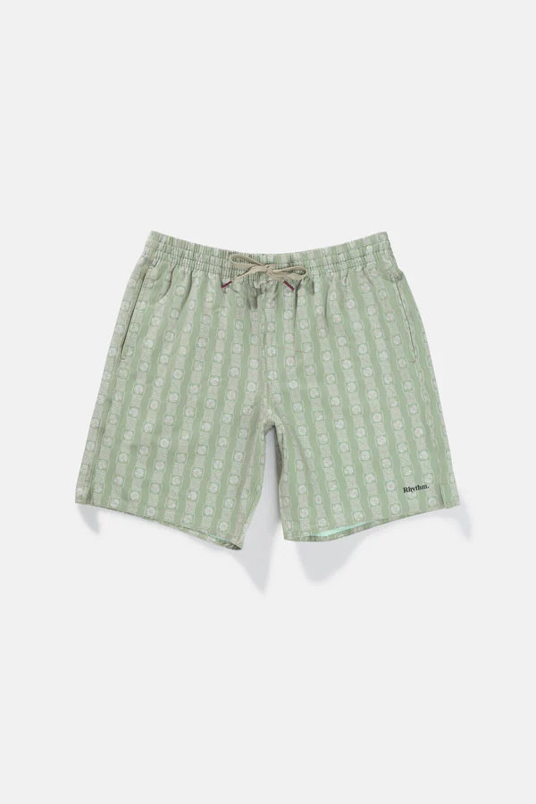 TILE STRIPE BEACH SHORT