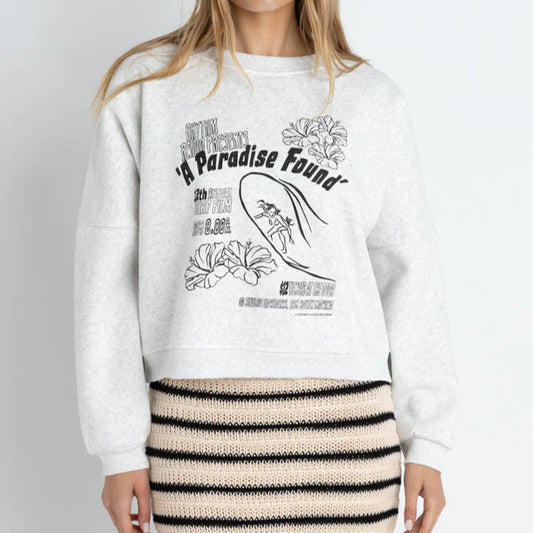 PARADISE FOUND CREW NECK FLEECE