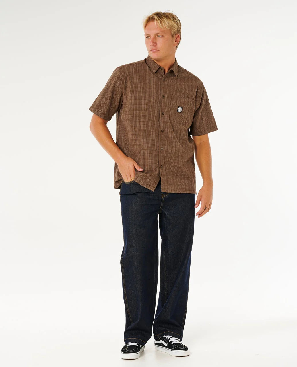 PREMIUM SURF CHECK S/S SHIRT