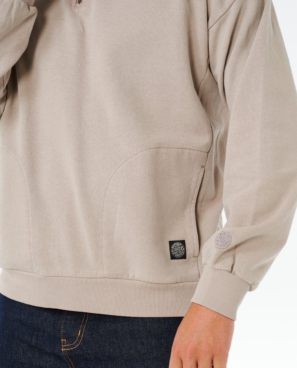 PREMIUM SURF QTR ZIP CREW