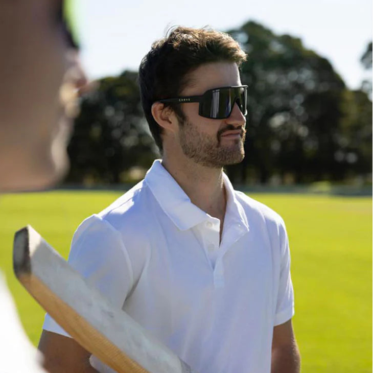 SIERRA MATT BLACK - GREY LENS W VENTING