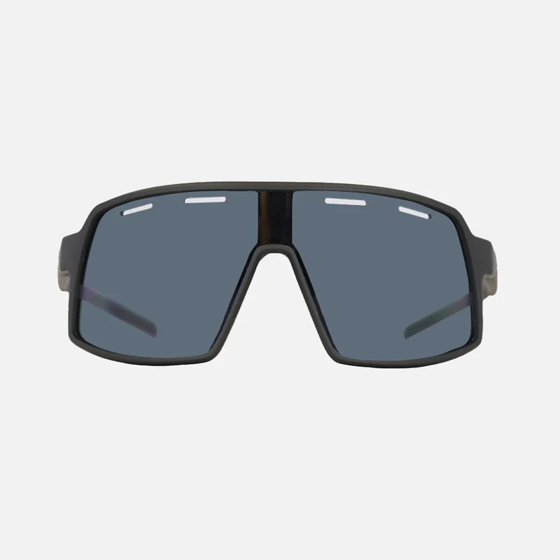 SIERRA MATT BLACK - GREY LENS W VENTING