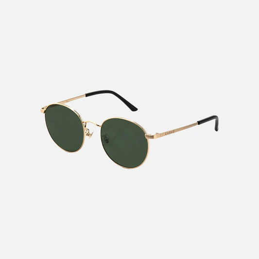 HEIDI BRUSHED GOLD GREEN LENS