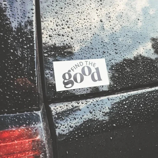 FIND THE GOOD LOGO STICKER