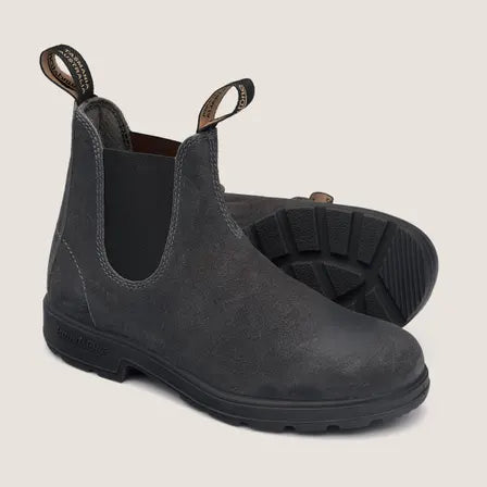 ELASTIC SIDED SUEDE BOOT 1910