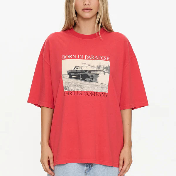 METAL AND DUST OVERSIZED TEE