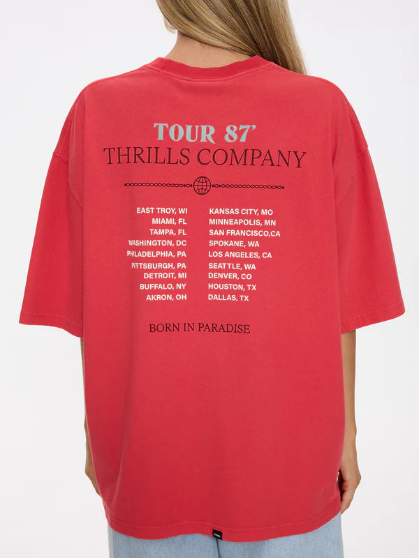 METAL AND DUST OVERSIZED TEE