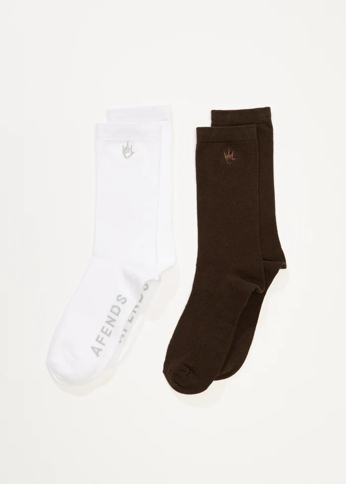 FLAME SOCKS TWO PACK