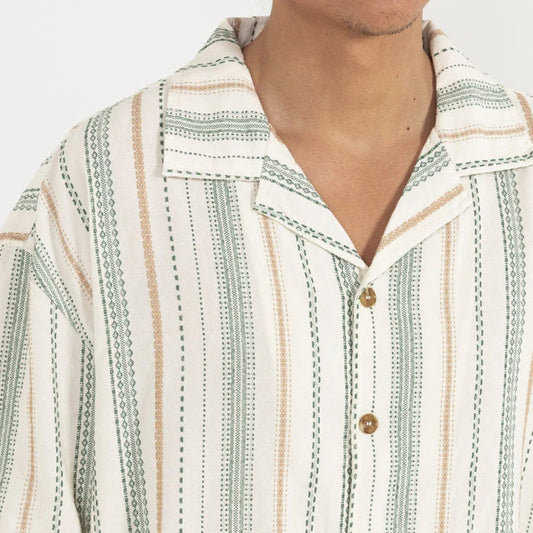 RELAXED STRIPE SS SHIRT