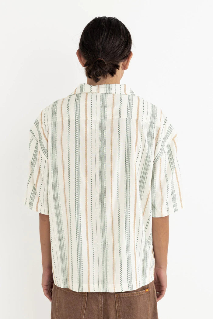 RELAXED STRIPE SS SHIRT