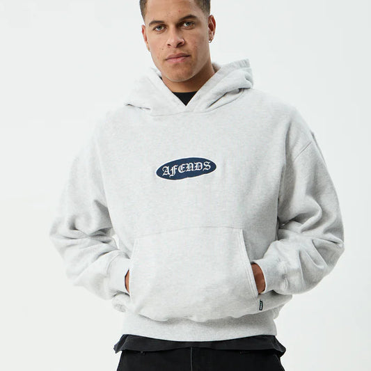 Supply - Pull On Hood - Grey Marle