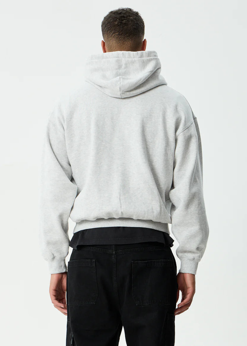 Supply - Pull On Hood - Grey Marle