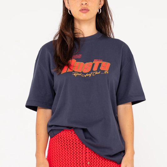 GIRLS SURF OVERSIZE SHORT SLEEVE TEE