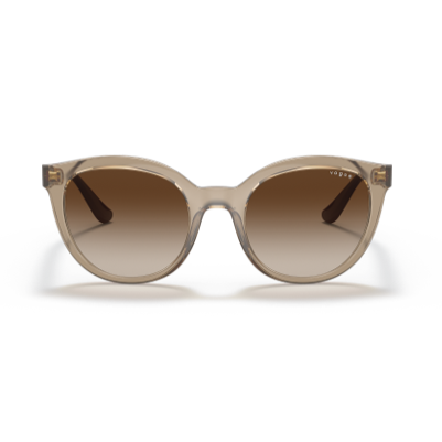 0VO5427S TRANSPARENT BRPWN WITH BROWN GRADIENT LENS