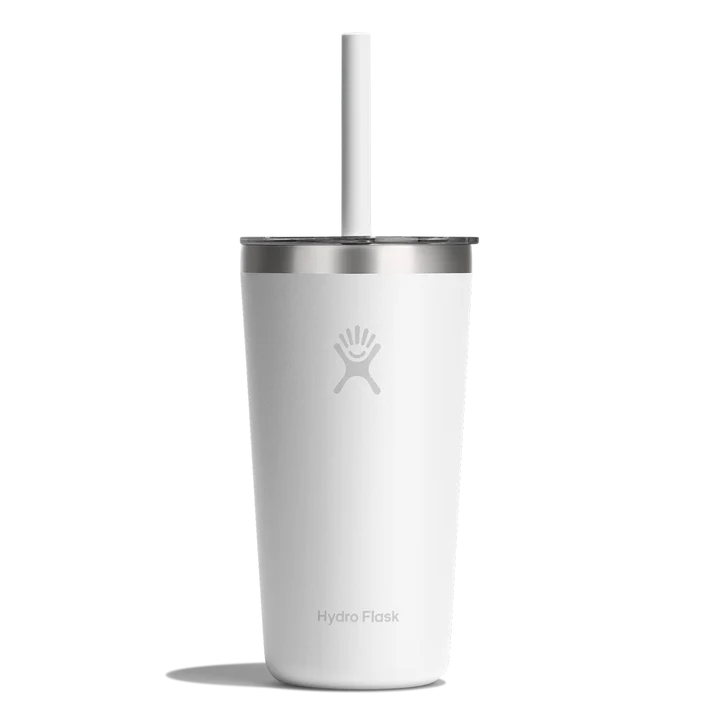 20 Oz All Around Tumbler Clear Straw Lid