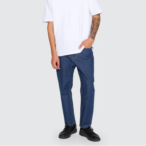 CHOPPED SLIM STRAIGHT CROPPED DENIM JEAN