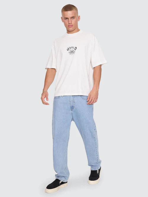 STAGGER OVERSIZED BOX CROP TEE