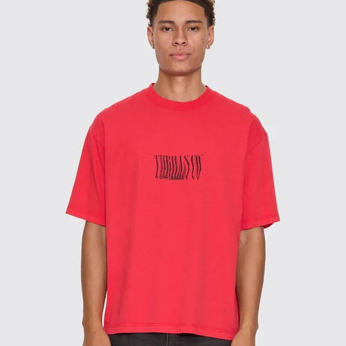 CHAOTIC INTERVENTIONS OVERSIZE BOX CROP TEE
