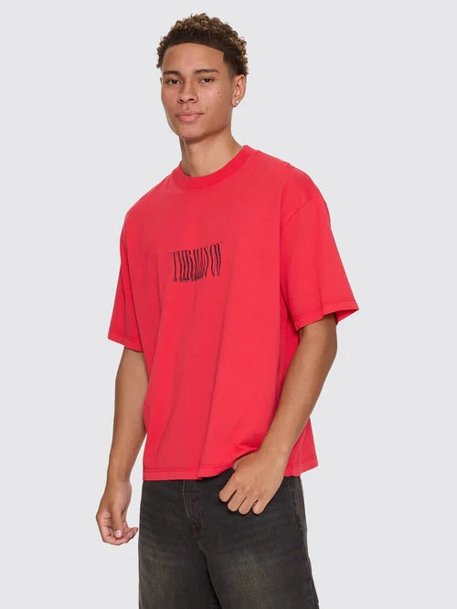 CHAOTIC INTERVENTIONS OVERSIZE BOX CROP TEE