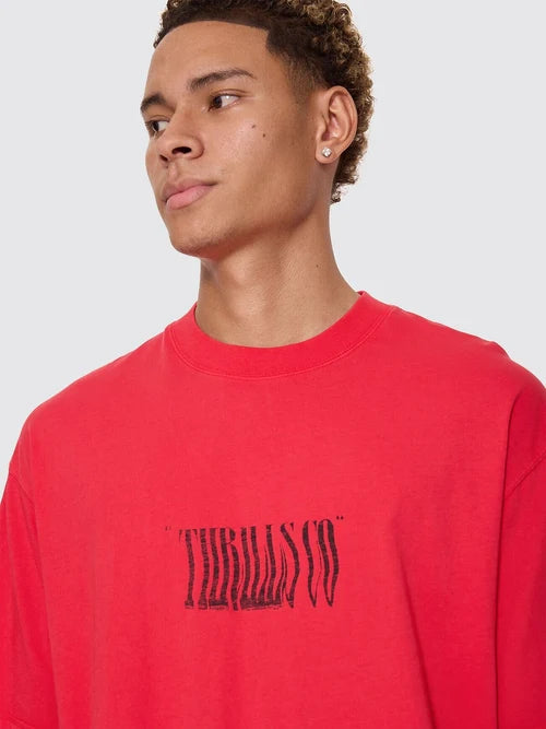 CHAOTIC INTERVENTIONS OVERSIZE BOX CROP TEE