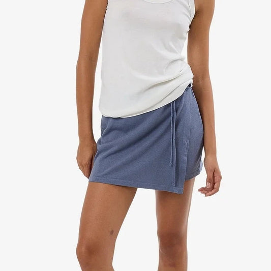 HEMP WRAP MINI SKIRT