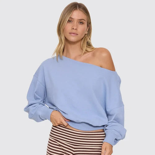 24 FIELD SLASH NECK PULLOVER