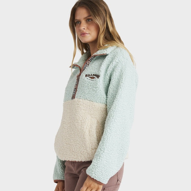 HORIZON MOCK NECK COLORBLOCK